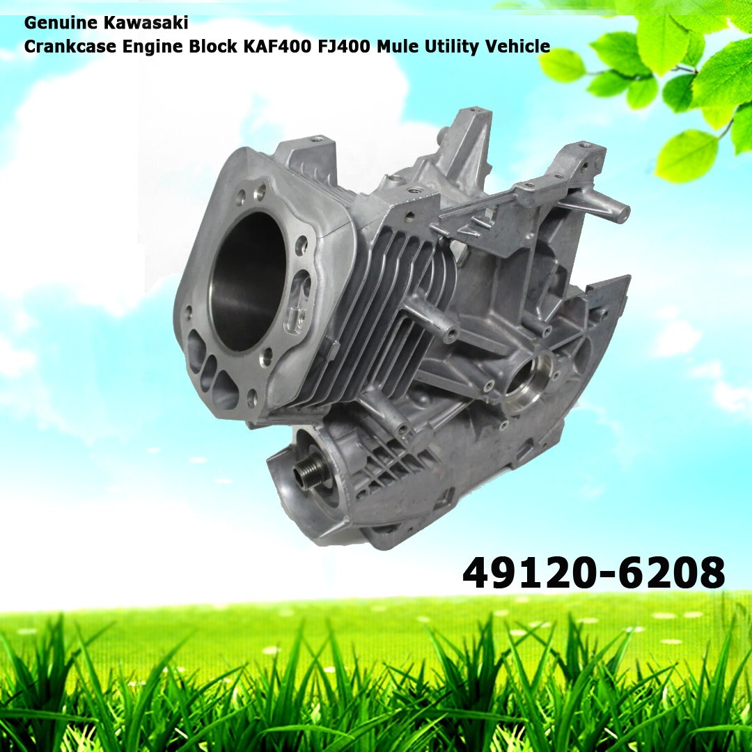 Genuine Kawasaki FJ400 49120-6208 Crankcase Engine Block KAF400