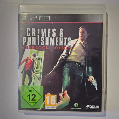 Crimes & Punishments: Sherlock Holmes Playstation 3 PS3*TOP OVP***