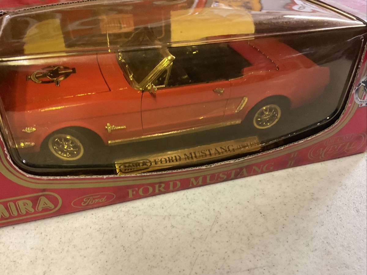 MIRA Golden Line 64 1/2 Ford Mustang Die cast 1:18 Scale | eBay