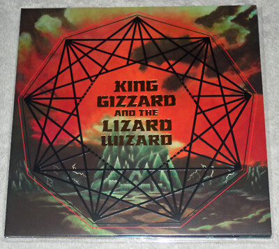 King Gizzard Lizard Wizard Nonagon Infinity Alien Warp Vinyl 2xLP xxx/1500 OOP