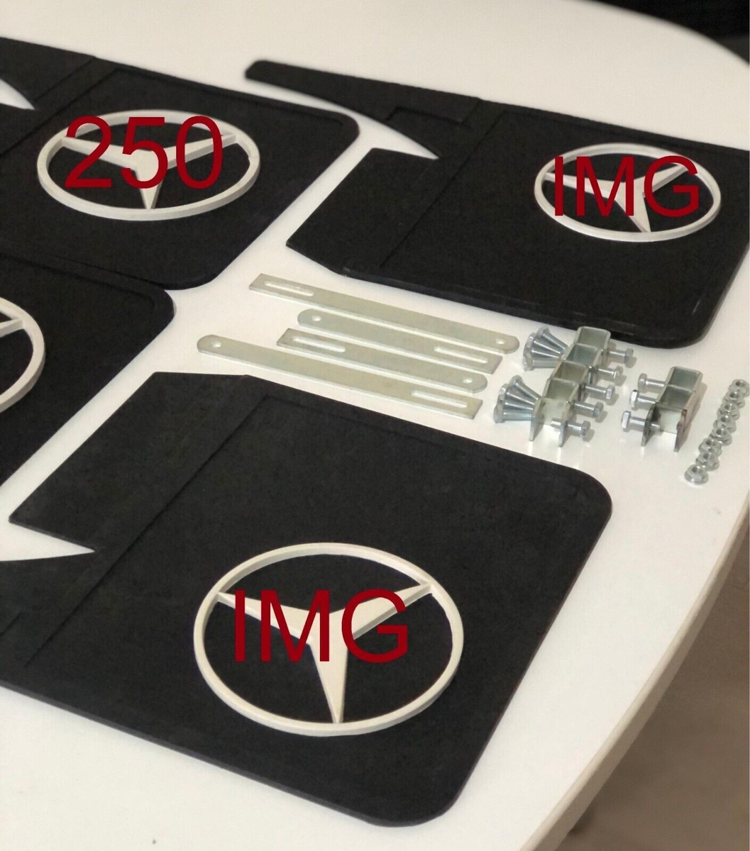 Mercedes-Benz W107 W108 W114 W115 W116 W123 Mud Flap Guard Set