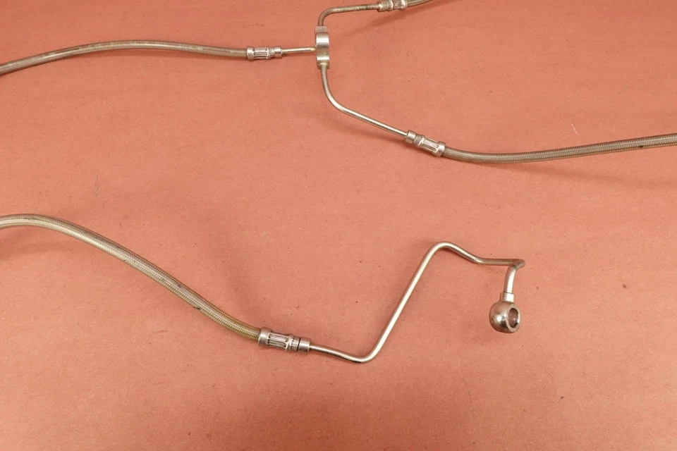 Juego de mangueras de línea de freno ABS delanteras Harley VRSCF 2009-2017 Muscle V-Rod Foto 3 de 4