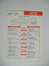 Revue technique Citroen ID