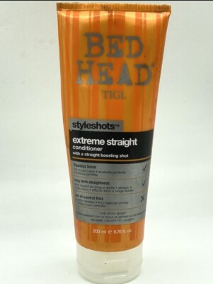 TIGI Bed Head Styleshots Extreme Straight Hair Conditioner 6.76 OZ Boosting Shot
