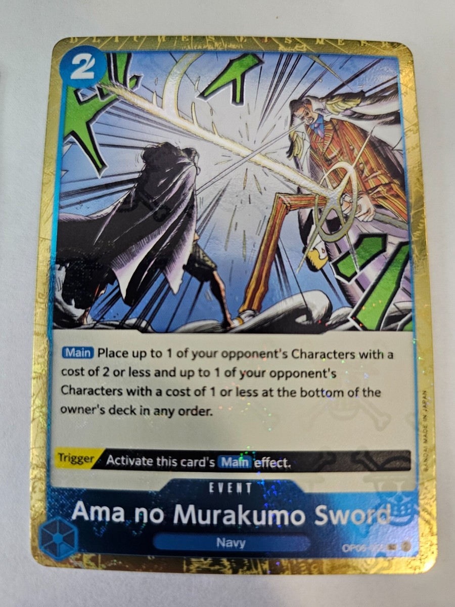 One Piece - Ama no Murakumo Sword Jolly Roger Foil - OP06-056