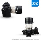 JJC Metal Lens Hood For Olympus 75mm F1.8 Lens - Screw-In 58mm, Black (Replaces LH-61F)