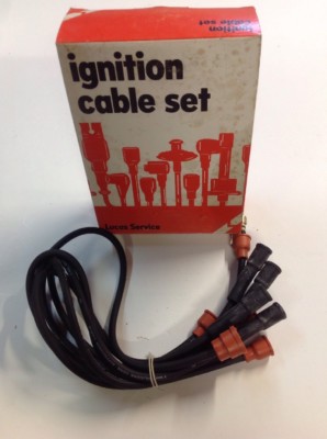 Saab 99 99E 99LE  99EMS 2.0 Ltr 1973-74 NOS Lucas Ignition Wire Set 