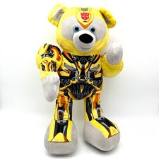 Build A Bear Transformers Bumblebee Plush Stuffed Animal Toy Collectible