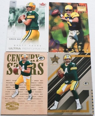 4- Brett Favre 1995-05 Century Stars R&S Longevity Ultra Performers Style Points