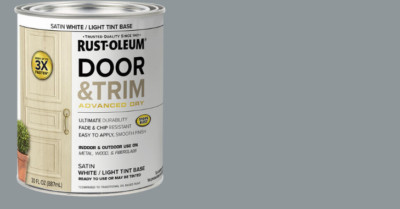 Rust-Oleum  Stops Rust  Various Colors Door & Trim Paint - 1 qt.