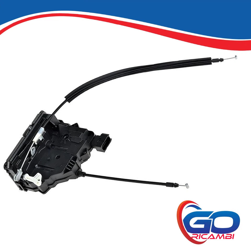 Serratura Porta Posteriore Completa Fiat Ducato Citroen Jumper Peugeot Boxer - Immagine 2 di 4