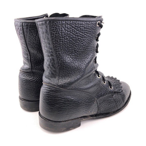 Justin L522 Bullhide Western Lacer Boots Womens Size 7.5 B  display picture 2