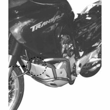 KAPPA KN26 PARAMOTORE TUBOLARE NERO PER HONDA XL 650V TRANSALP (00 > 07)