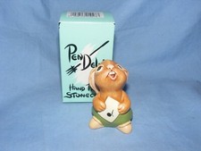 Pendelfin Rolly Green  Burnley England New Old Stock Boxed Stoneware Rabbit 