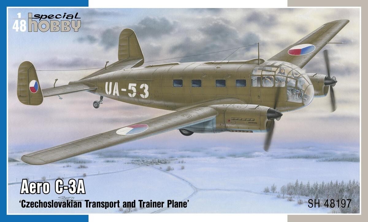 Special Hobby SH48197 1:48 Aero C-3A  'Czechoslovakian Transport and Trainer Pla