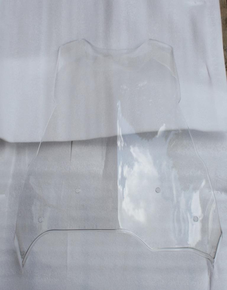 Bulle transparente haute résistance +4cm de qualité supérieure pour BMW F800GS F700GS 08-17