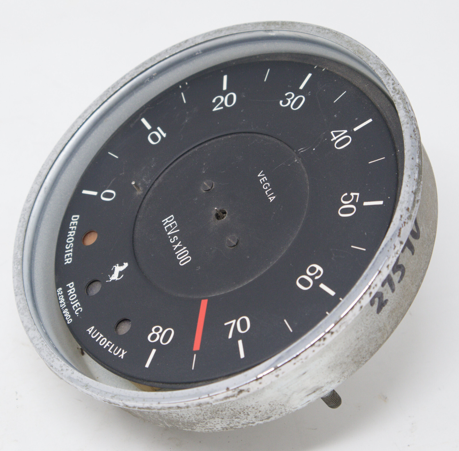 Rare original Ferrari 275 GTB tachometer early USA version for parts or repair