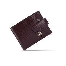 Brand New Authentic RFID Protected Brown BIFold Genuine Leather Mens Wallet