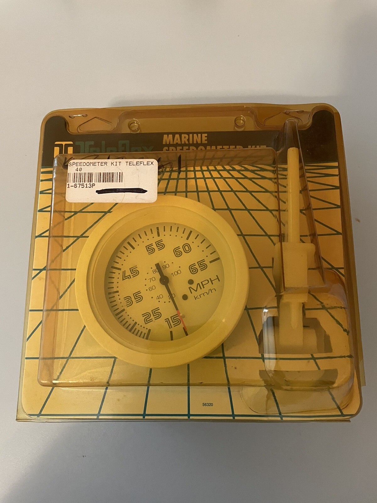 NOS TELEFLEX MARINE SPEEDOMETER KIT 1-67513P B705-23 | eBay