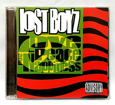 CD) Lost Boyz – Love, Peace & Nappiness, 1997 US Press, UD-53072