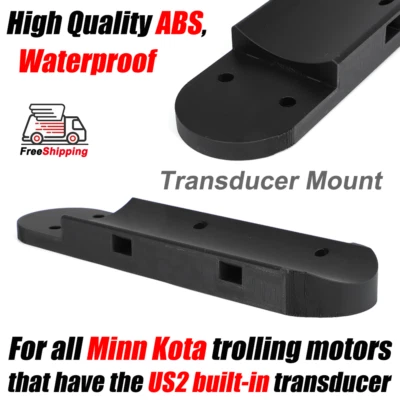 ZLYTOMORCYAL For Lowrance Active Imaging 3-In-1 Fits Minn Kota Transducer Mount Bracket ABS