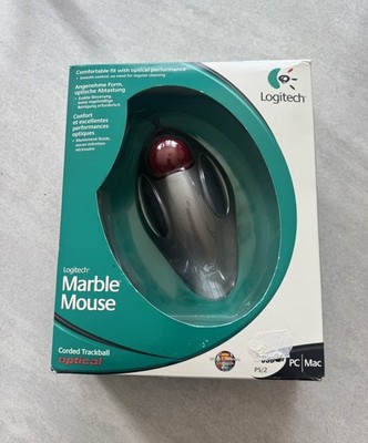 Logitech TrackMan Marble Trackball Maus   Top Zustand OVP | Seltenes Modell￼