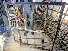 Stahlfenster aus alter Fabrik &ndash; 4 St&uuml;ck