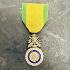 Original WW1 French 3rd Republic Order Of Military Merit Medal Sterling 1870