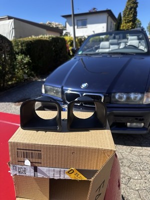 BMW E36 Lufteinlässe für StoßstangeM-Paket - Set (L+R) - schwarz