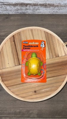 Vintage DenTek Turtle Toothbrush Cover Kids Travel NEW Sealed Discontinued