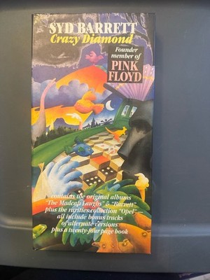 SYD BARRETT: CRAZY DIAMOND - COMPLETE RECORDINGS 3CD BOX SET BOOKLET Pink Floyd