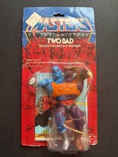 Vintage Masters of the Universe Two Bad 1984 Action Figure Sealed NOS