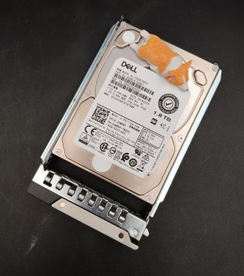 Dell 1.8TB 10K SAS 12G 2.5'' HDD 512e 0WRRF w/ 14G Tray for R640 R740 R440