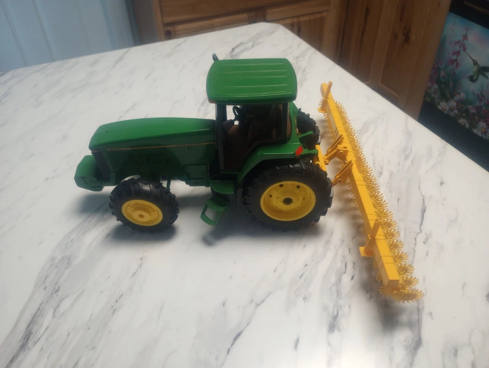 Azada giratoria enganche de 3 puntos fundido a presión escala 1/16 sin marca Foto 3 de 4