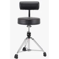 Gibraltar 9000 Series 13 Round Drum Throne with Backrest