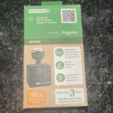 Square D by Schneider HEPD50 50kA Whole Home Surge Protection Device NEW