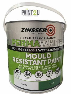 Zinsser Perma White Self Priming Interior Paint Matt White 2.5L