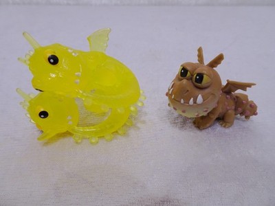 2 x Dreamworks Drachen Figur - How to train yor Dragon - Drachenzähmen - Vintage