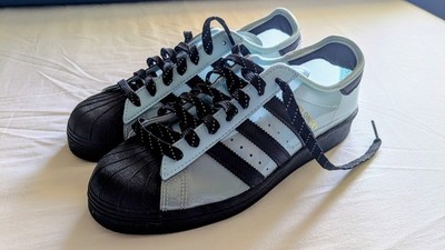 adidas Blondey McCoy x Superstar 'Ice Black' Sneakers | Blue | Men's Size 7.5