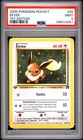 2000 POKEMON ROCKET 1ST EDITION #55 EEVEE PSA 9