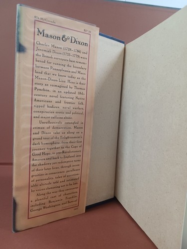 “Mason & Dixon”. First Edition. 773 Pages In This Book. Very Good C - Picture 5 of 23