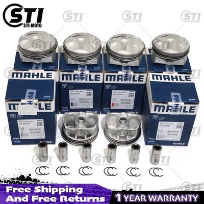 for BMW E60 E90 E92 323i 525i N52B25 2.5L Engine 6x Pistons STD/+0.5MM CR 11:1