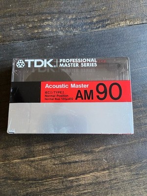 TDK AM 90 Blank Audio Cassette Tape (Sealed) Professional masters series 