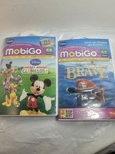 2 Vtech MobiGo Games Mickey Mouse Clubhouse Brave Z