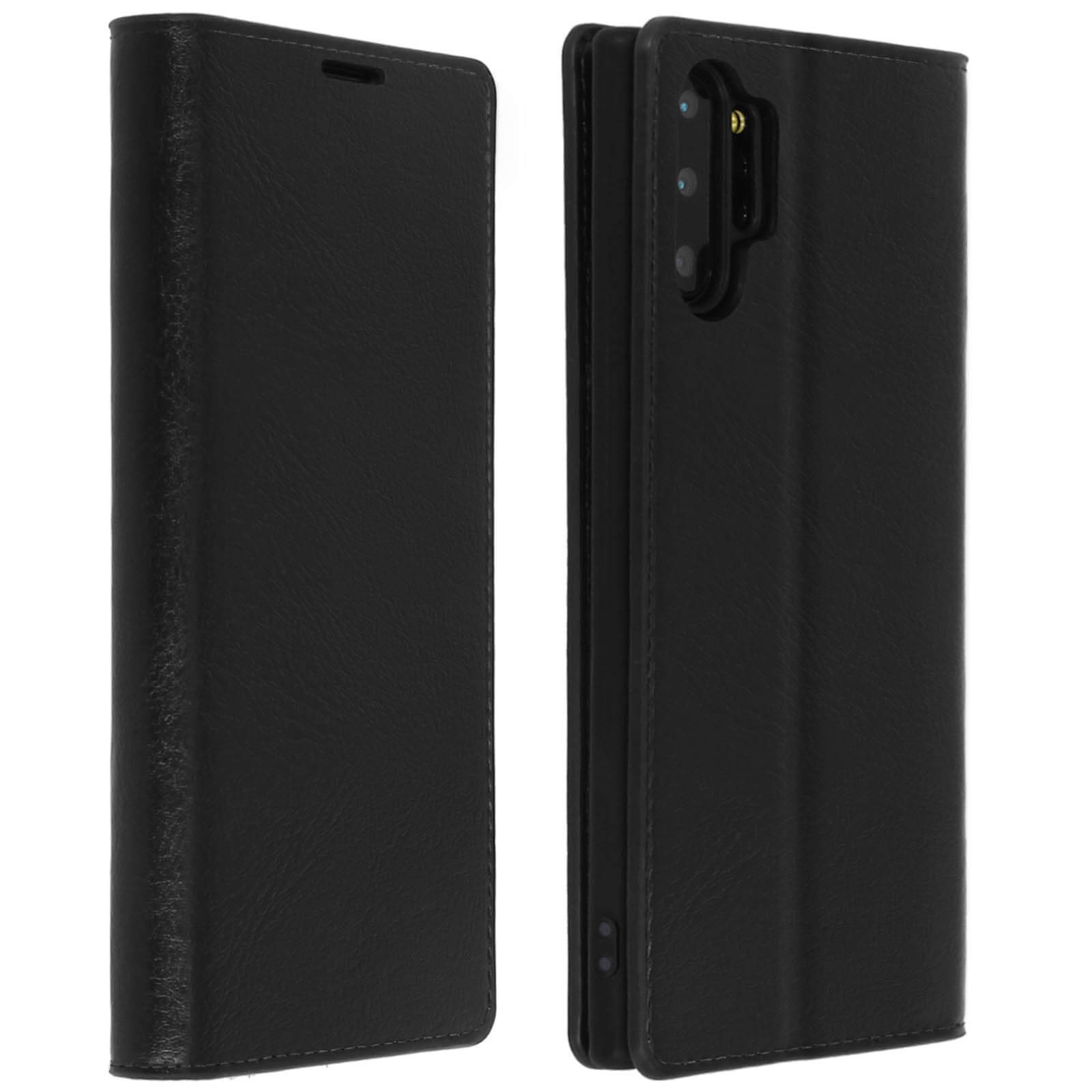 Étui Galaxy Note 10 Plus style folio pour visionnage vidéo en voyage