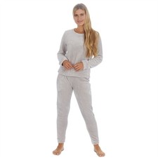 Ladies Flannel Fleece Pyjamas Shimmer Pyjama PJ Set Size 8-22