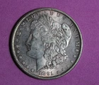 1891-S Morgan Silver Dollar #P33557