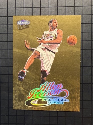 Allen Iverson #33G 1998 Ultra Gold Medallion card