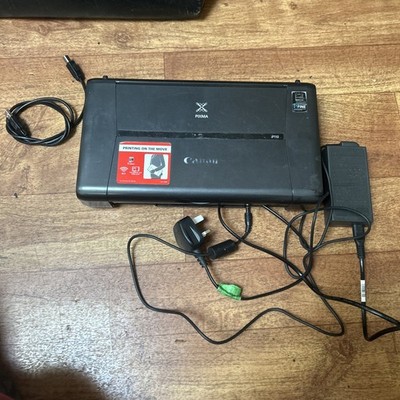 Canon Pixma IP110 Mobiler WLAN-Farb-A4-Tintenstrahldrucker mit UK-Stromkabel