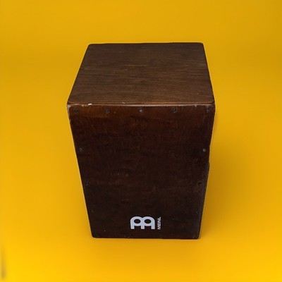 MEINL Wooden Cajon Box Drum Brown, Analog Wood Percussion Instrument